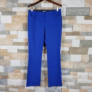 Express Womens Size 6 R  Columnist Pants Blue
